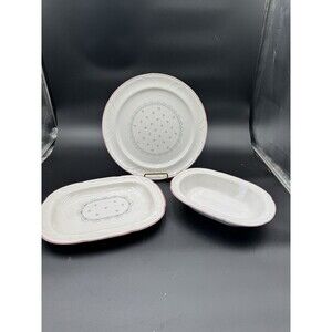 Baum Bros Victorian Rose Chintz Collection 3-Piece Set